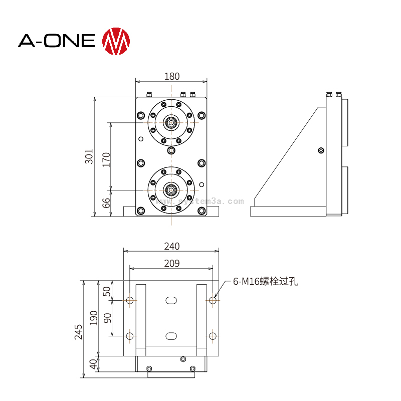 Zero-point square chuck-double 3A-10000891