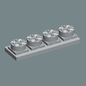 Four-fold chuck 3A-100928