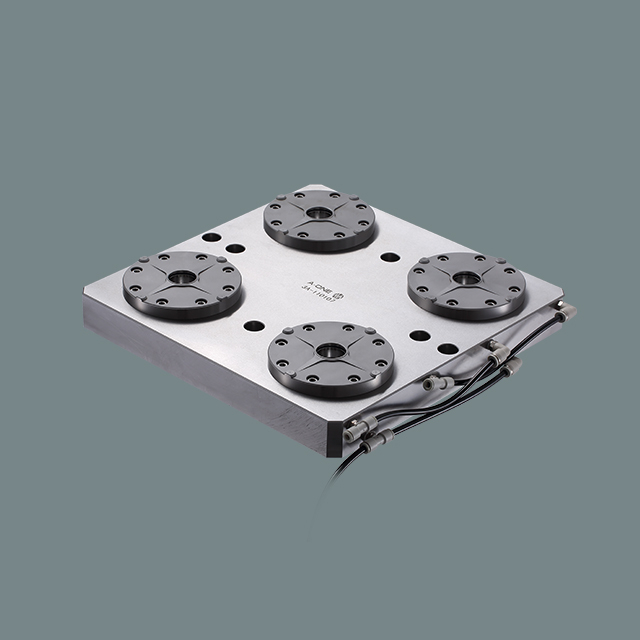 Zero-point positioning chuck -quatro 3A-110107/3A-110108
