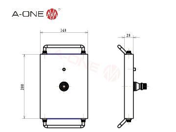 Single center zero point tray 3A-110134