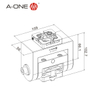 R type angle rotary chuck 3A-300150