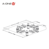 UPC centering segments(U) and chucking spigots 3A-100046