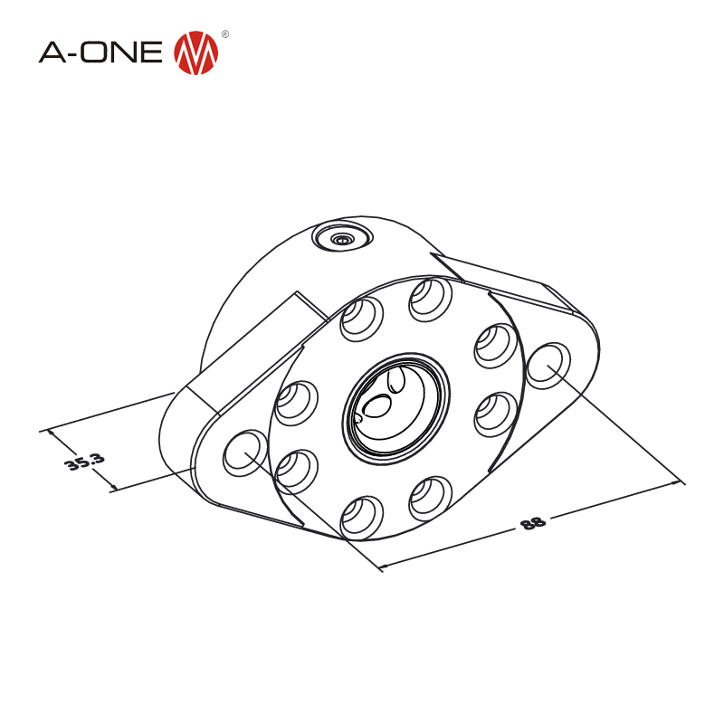 Gripper chuck 3A-100047