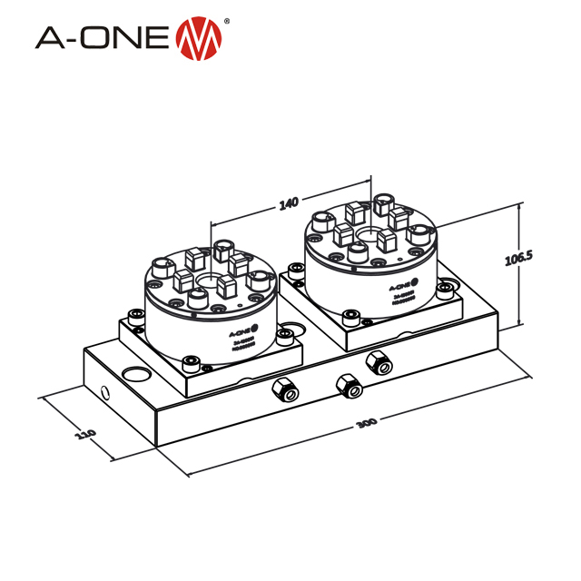 R Auto chuck - double 3A-100064 