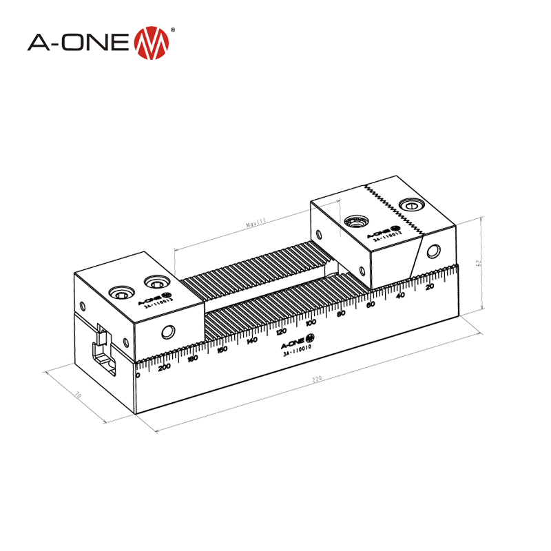 Clamp set base 220 3A-110010
