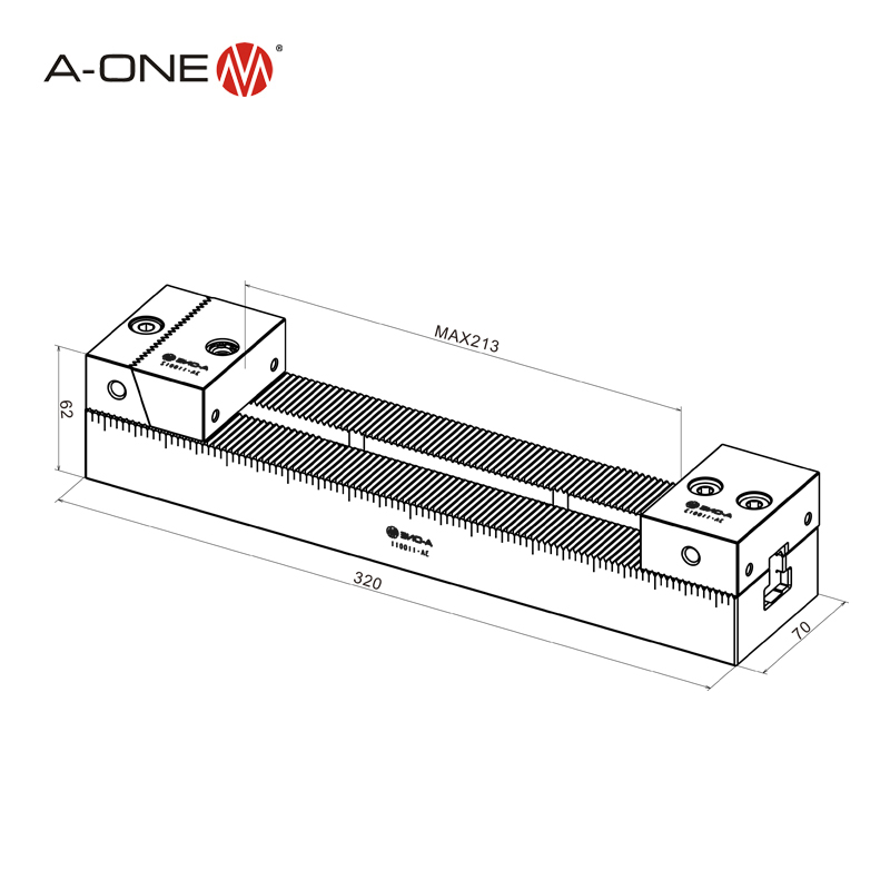 Clamp set base 320 3A-110011