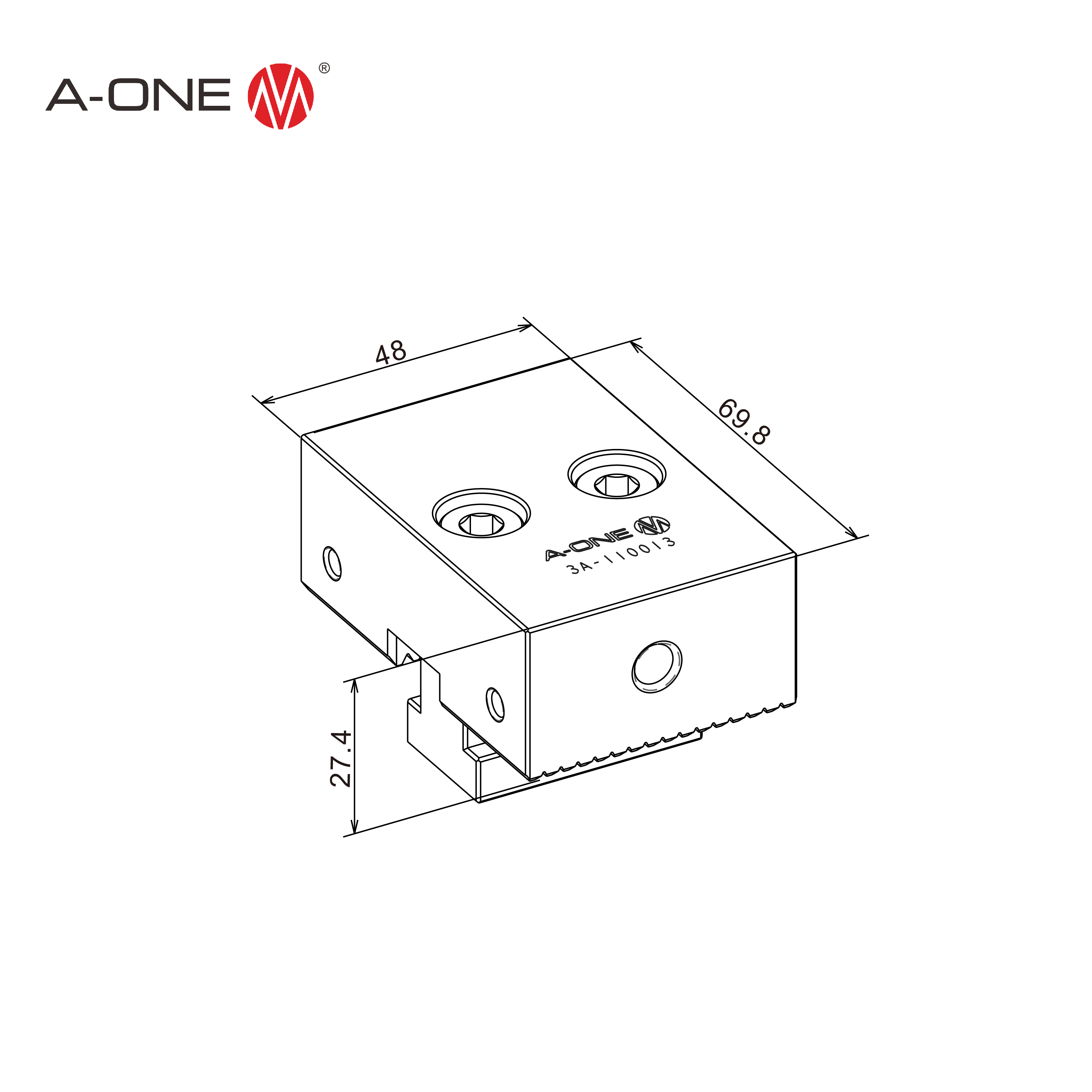 Clamp block F 3A-110013