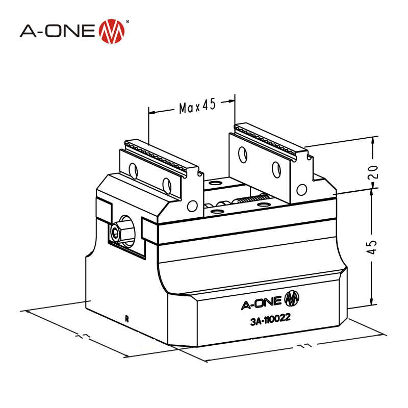 Small vise 3A-110022
