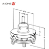 Giá đỡ trống Ø10/72 ； 6 mảnh 3A-110028