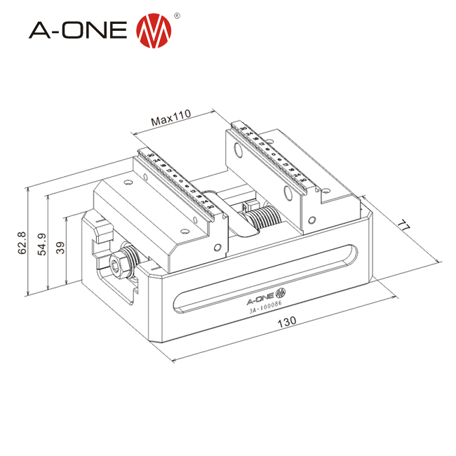 L130 Self centering vise-3A-110086