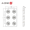Zero-point positioning chuck -Hexa-3A-110120P/3A-110121P