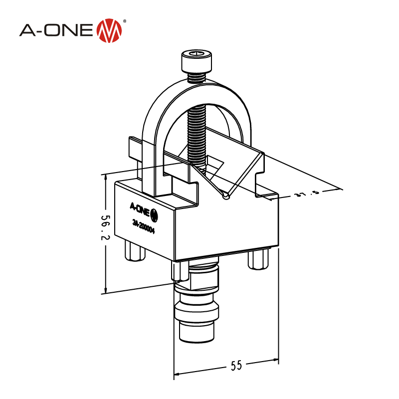 Rapid clamp holder for wire-cut EDM 3A-200004