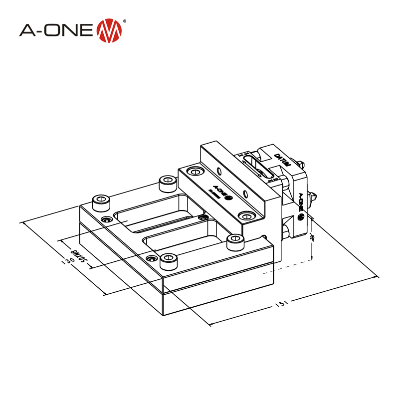 Wire-cut vise 3A-200006