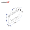 Manual ultra-thin walking wire clamp 3A-210001
