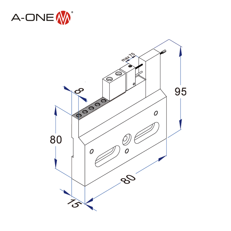 Ultra- thin walking wire clamp 3A-210002