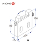 Manual walking wire clamp (vise) 3A-210006