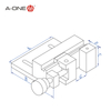 Manual wire edm vise 3A-210010