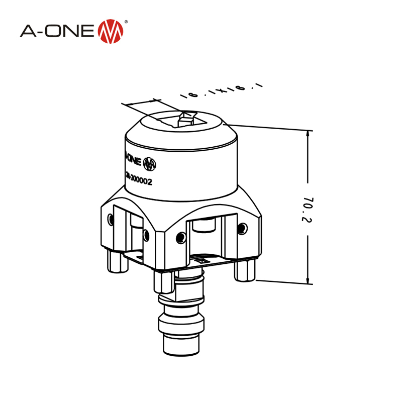 Quảng trường 15*15 Giá đỡ điện cực 3A-300002