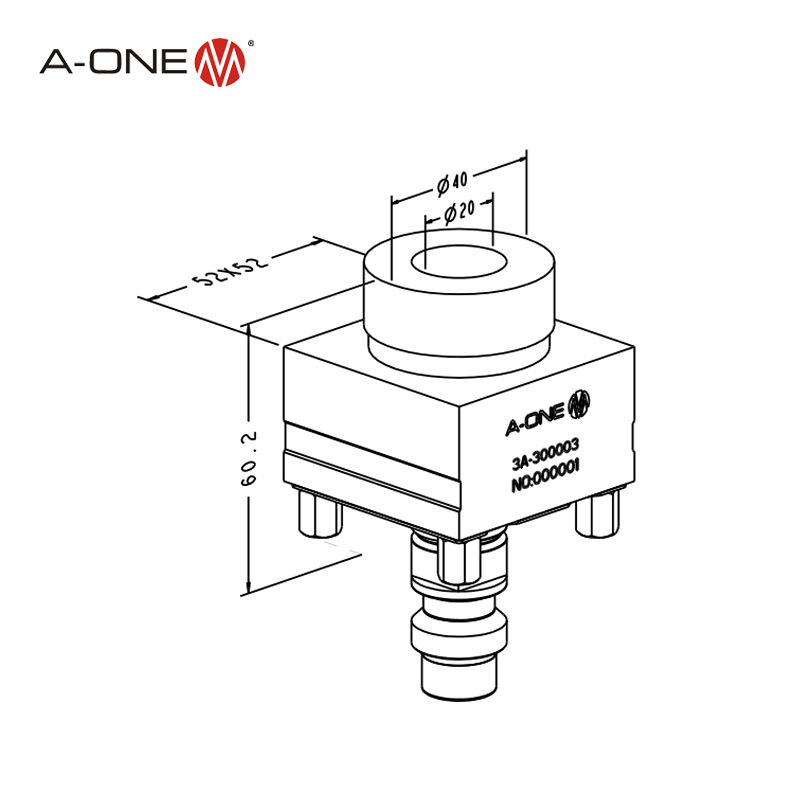 CNC gauging pin 3A-300003