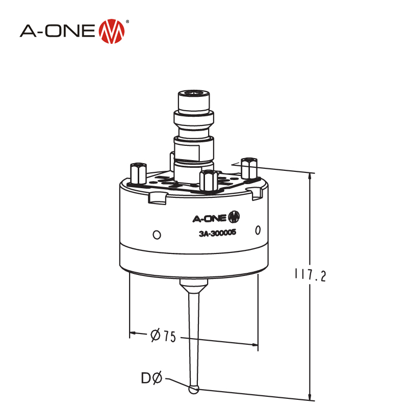 Sensor with ball DØ5 3A-300005/06