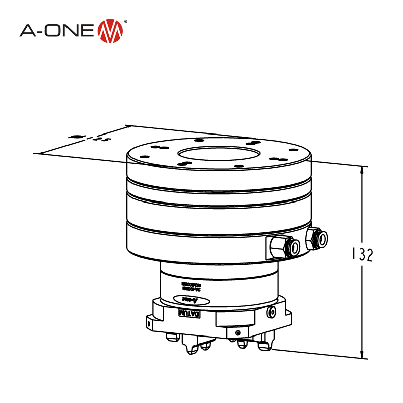 Adapter plate for auto chuck 3A-300016