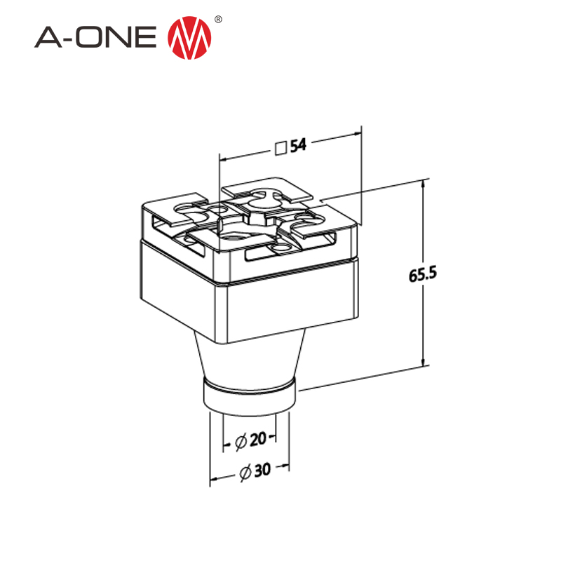 R alignment rail 3A-300027