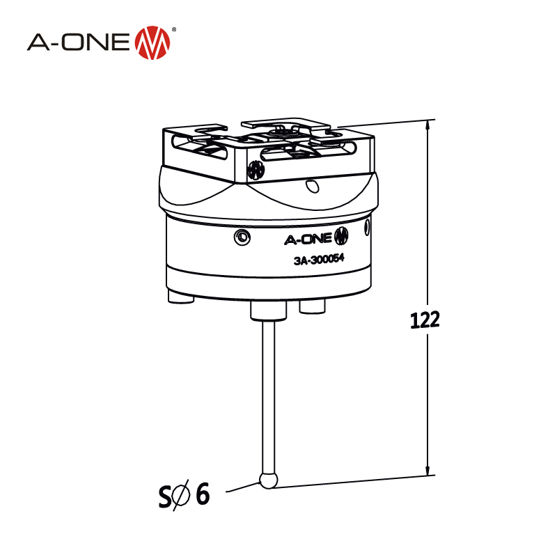R type EDM Sensor with ball DØ6 3A-300054