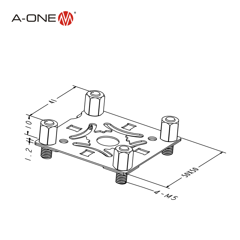 Centering plate 50 3A-400003