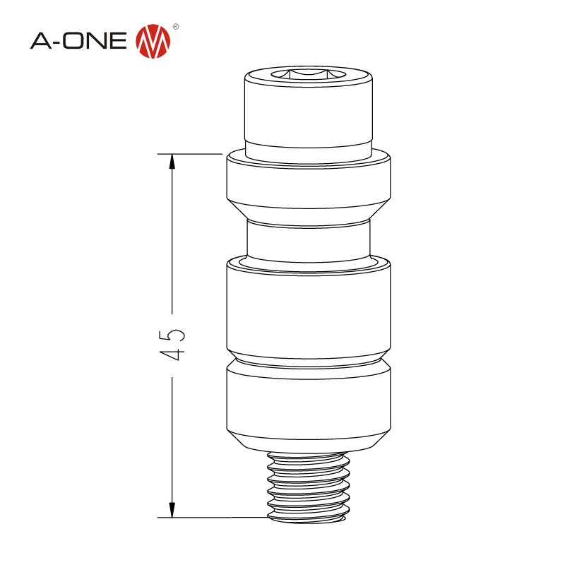 Chucking spigot F/M production 3A-400010