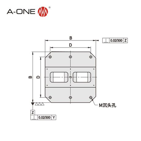MC double-sided base MC10