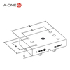Aluminum electrode holder 3A-500127