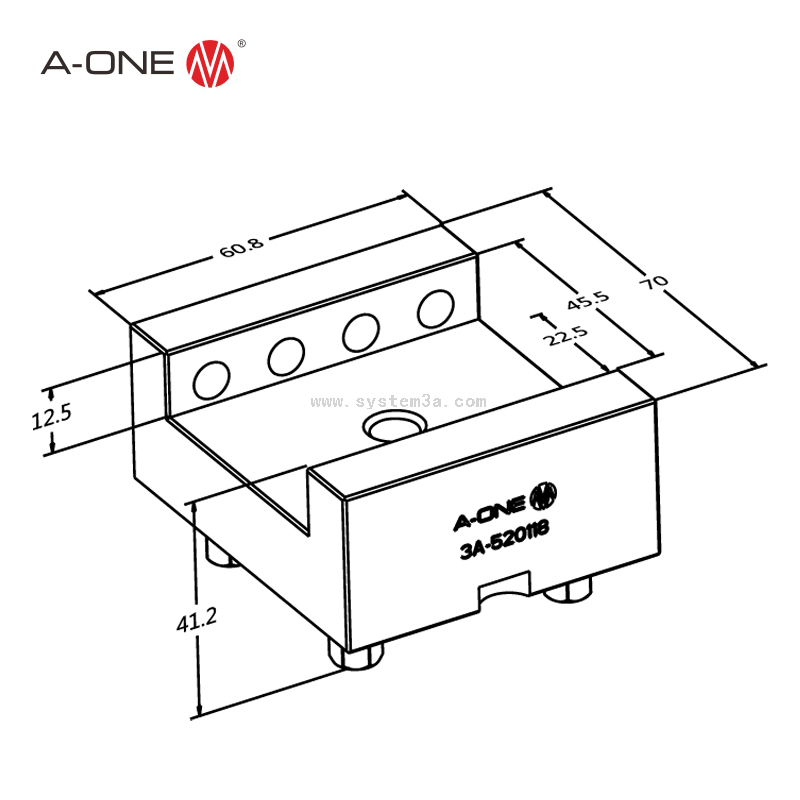  Steel Holder U45 3A-520118