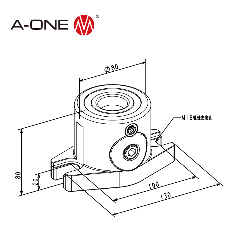 Pull down cylindrical fixture 3A-800003