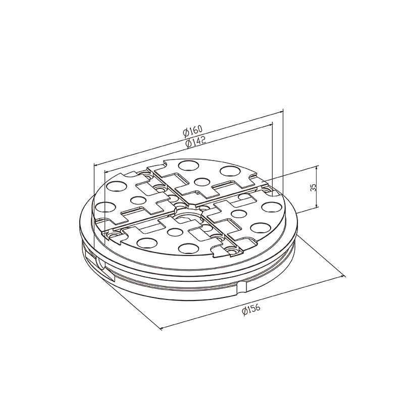 R type Plate φ156 3A-110088
