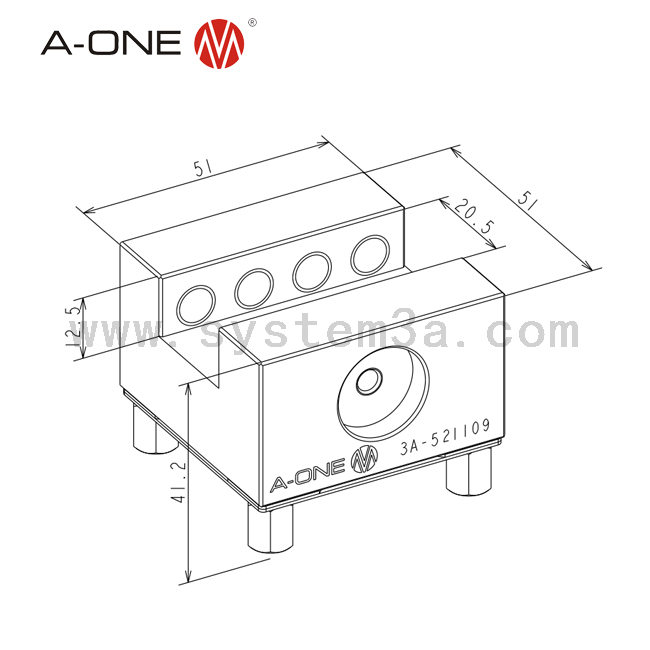 Support en acier 3A-521109