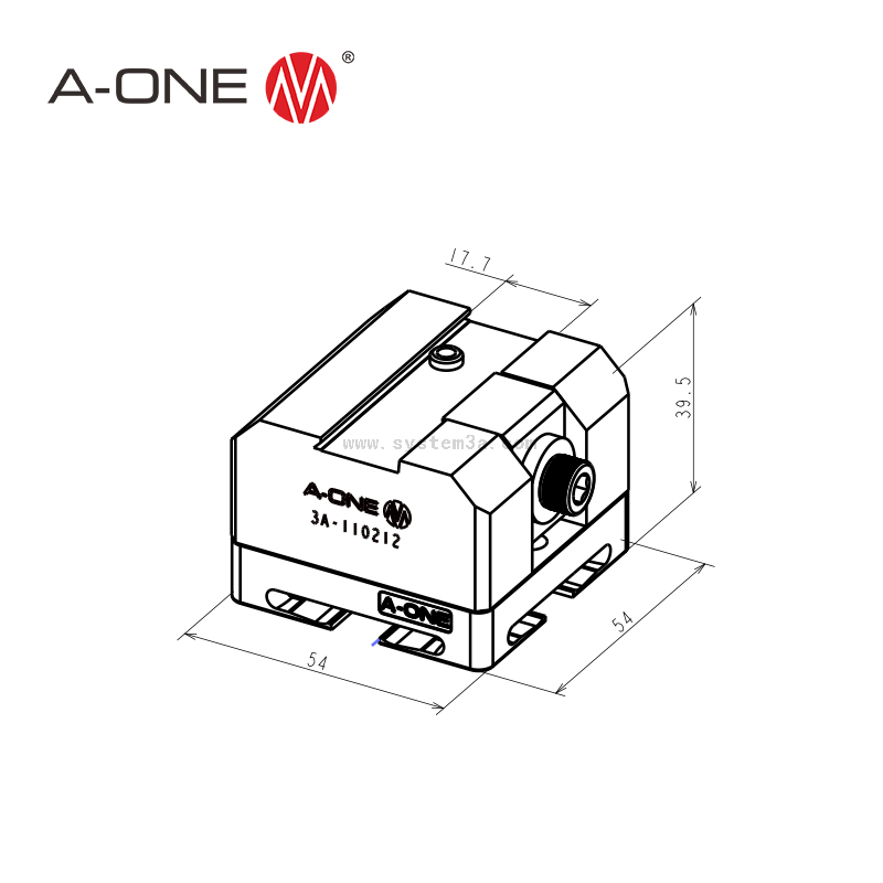 Dovetail collet R25 3A-110212