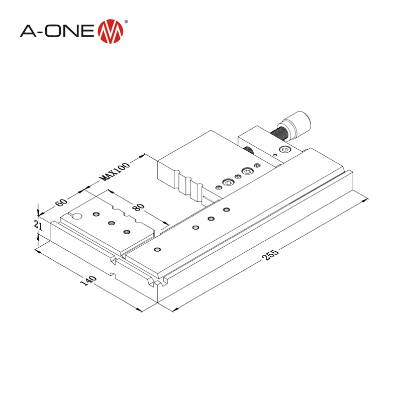 Manual walking wire clamp (vise) 3A-210003