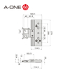 Visual de precisión de acero inoxidable para EDM 3A-200159